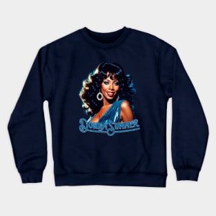 DONNA SUMMER DISCO RETRO DIVA Crewneck Sweatshirt